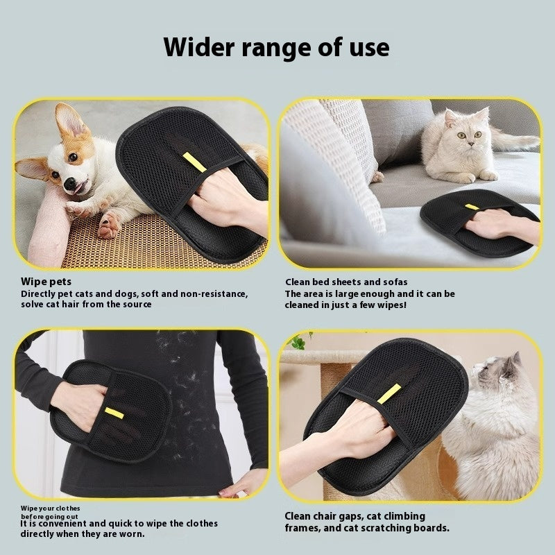 Pet Hair Remover Glove -Hair Remover for Dogs, Cats & Rabbits