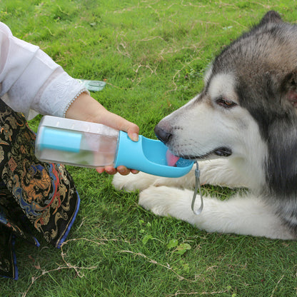 HydraPaw 3-in-1 Travel Bottle™ – Water, Food & Waste Dispenser for Dogs & Cats