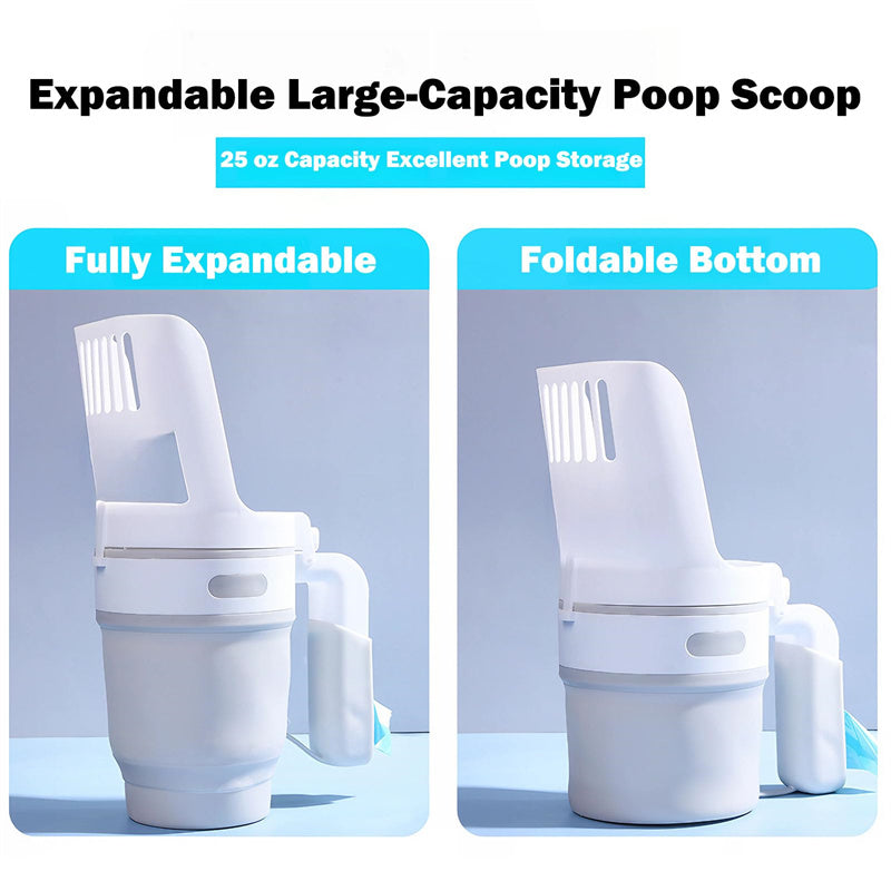 Self-Cleaning Cat Litter Scoop with Bags