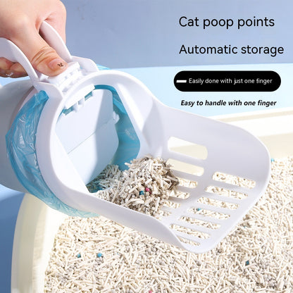 Self-Cleaning Cat Litter Scoop with Bags