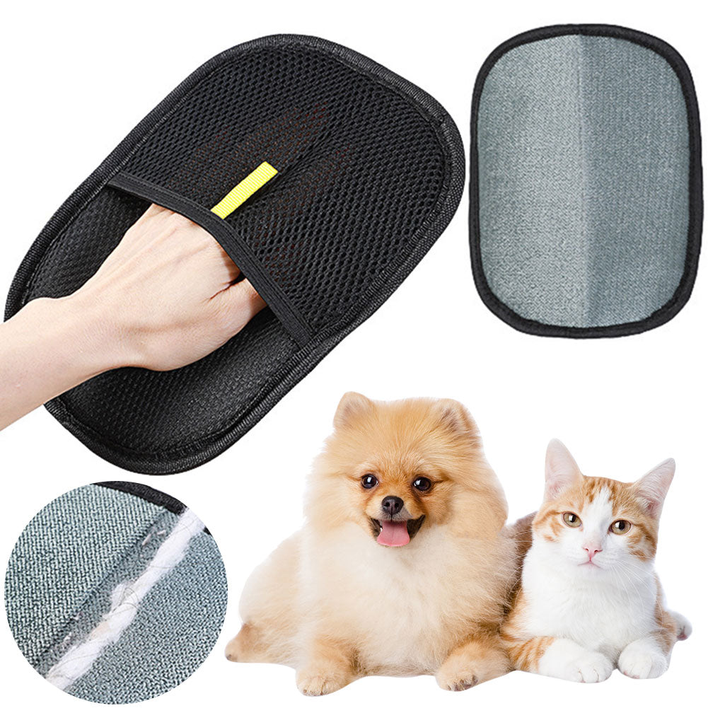 Pet Hair Remover Glove -Hair Remover for Dogs, Cats & Rabbits